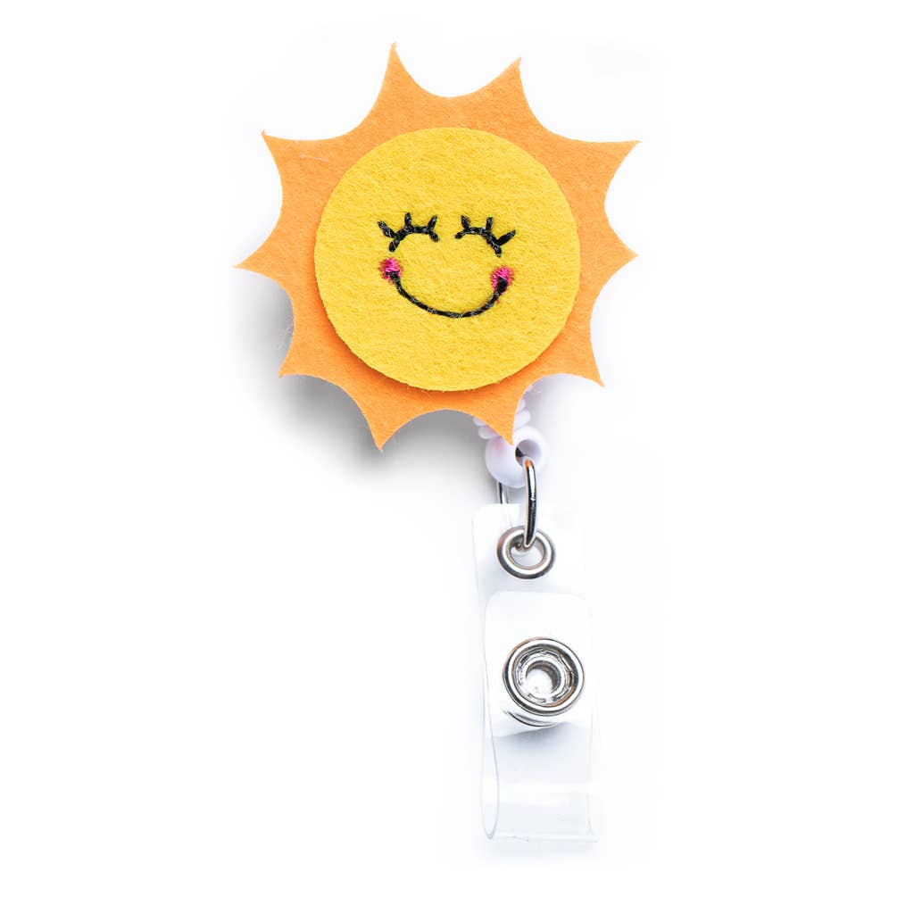 Sun | Nurse and Teacher Badge Reel Holder