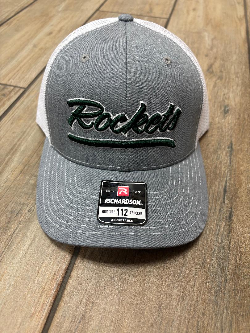 Rockets Richardson 112 Trucker Script Hat