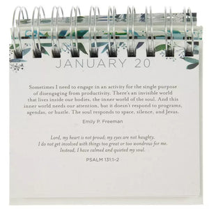 A Moment to Breathe DaySpring Perpetual Calendar