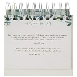 A Moment to Breathe DaySpring Perpetual Calendar