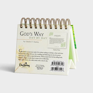 DaySpring Charles Stanley - God's Way - Perpetual Calendar