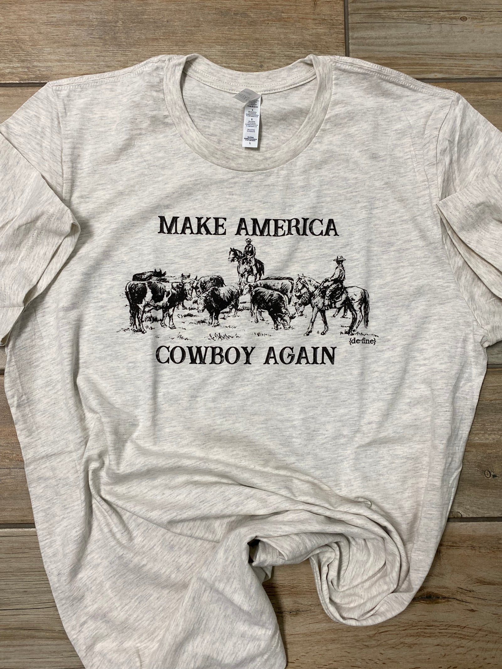 Make America Cowboy Again Graphic Tee