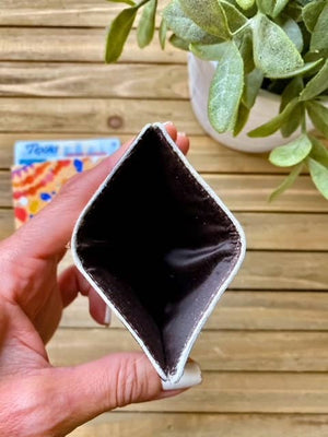 Western Cowhide Credit Card Holder