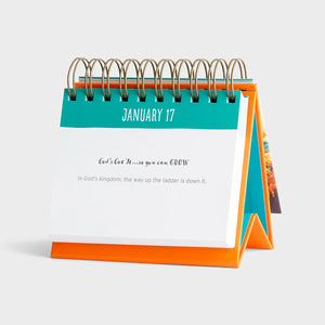 DaySpring Tony Evans - God's Got It - Perpetual Calendar