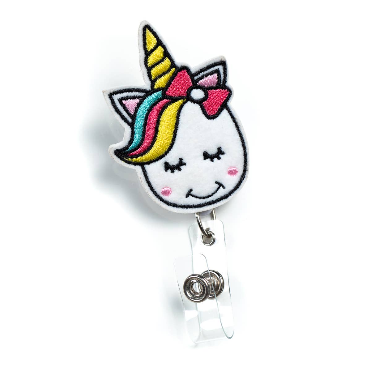 Unicorn 360-Degree Rotating Retractable Reel Badge Holder