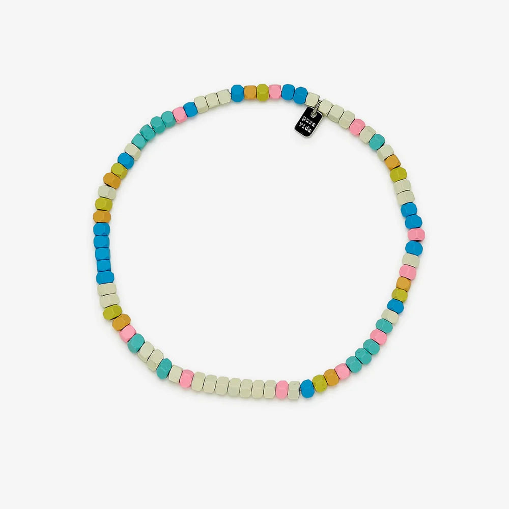 Pura Vida Bahama Bead Stretch Anklet