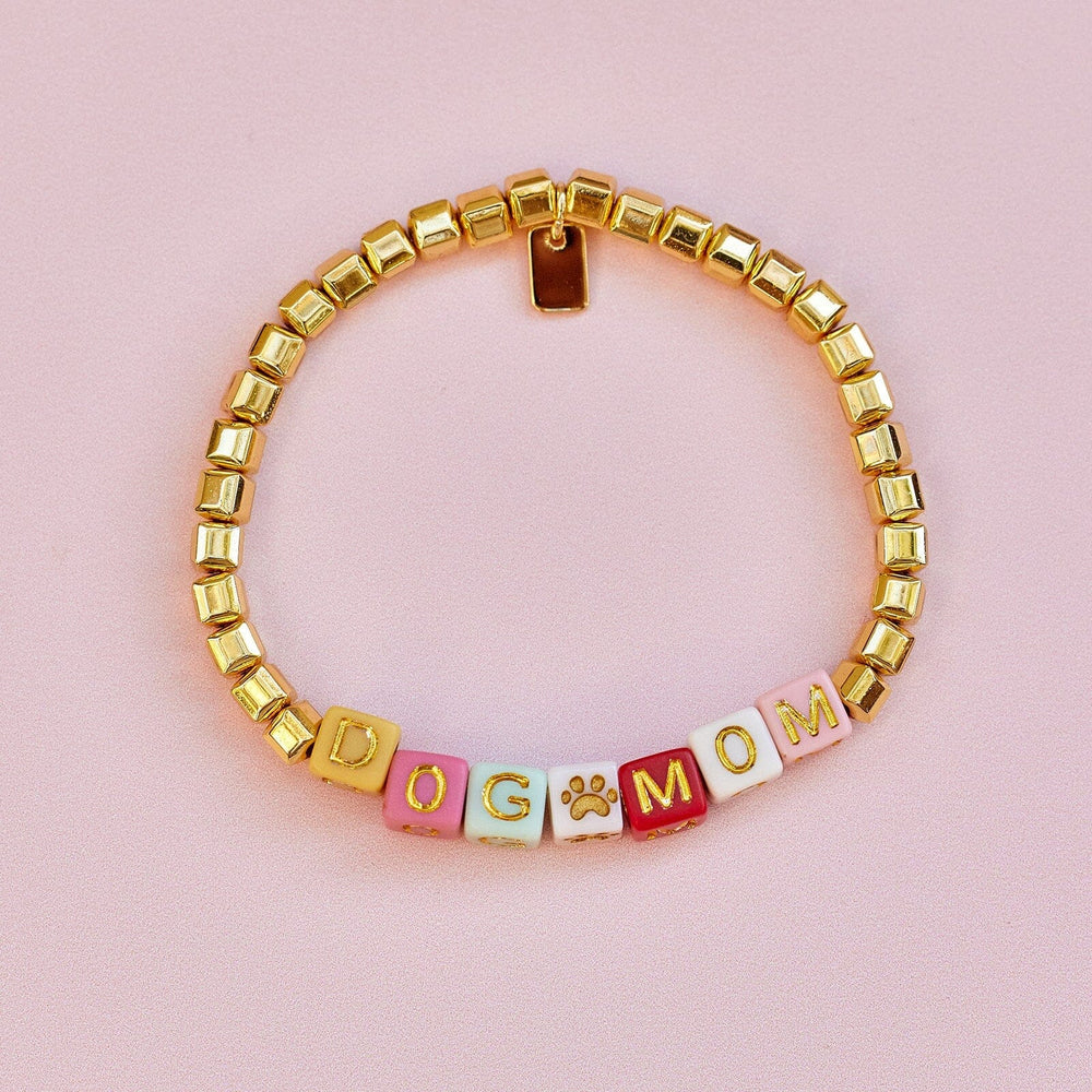 Pura Vida Gold Dog Mom Bracelet