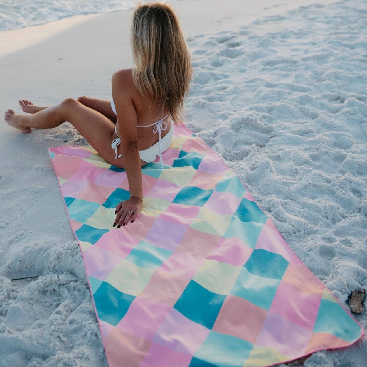 I'm Nicer When I'm Tan Reversible Travel Size Towel