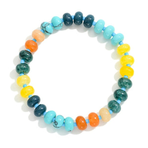 Stretchy Beaded Bracelets in Multiple Colors