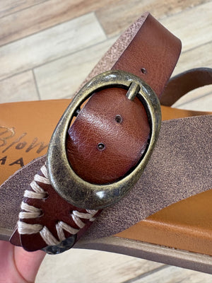 Blowfish Lilac Slide Sandal in Walnut or Black