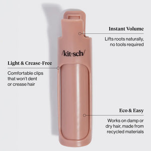 Kitsch Hair Volumizing Clips in Terracotta