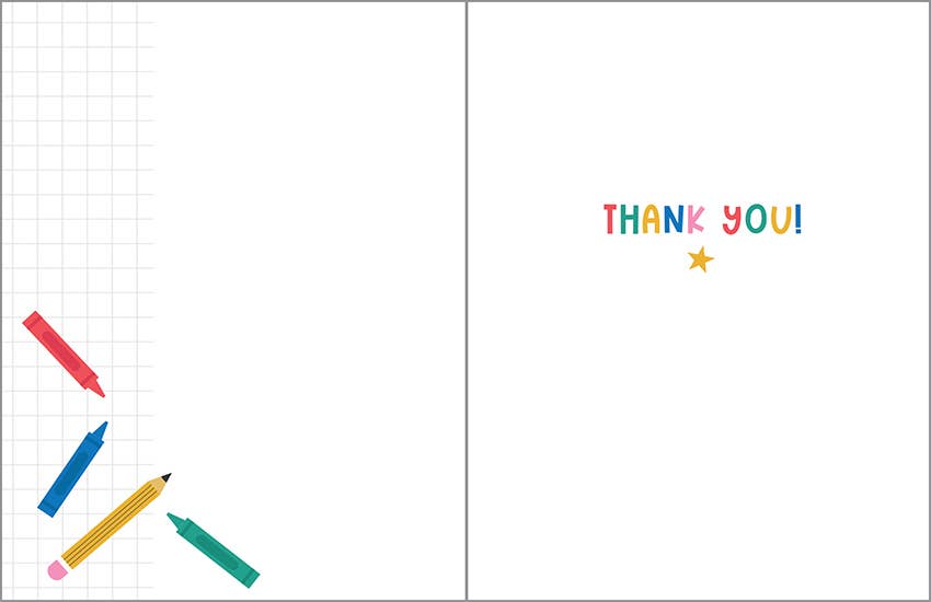 Totally Amazing Teacher Greeting Card