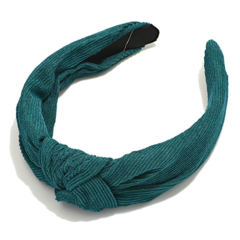 Corduroy Knotted Headbands