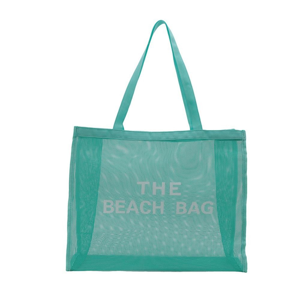Mesh The Beach Bag Tote Bags