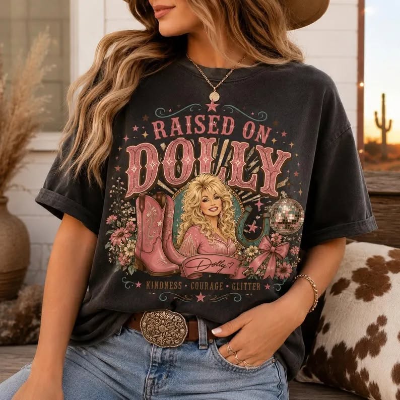 Raised on Dolly Graphic Tee