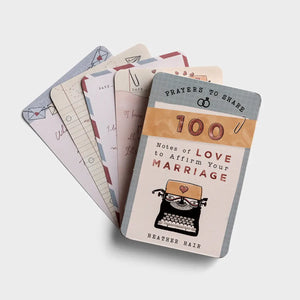 DaySpring 100 Notes of Love to Affirm Your Marriage