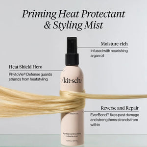 Kitsch Priming Argan Oil Heat Protectant & Styling Mist