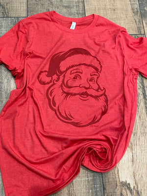 Santa Inside Out Sweatshirt or Regular Tee