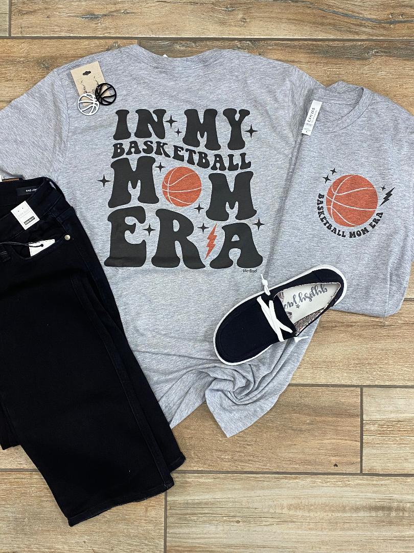 Basketball Mom Era Graphic Tee or Sweatshirt