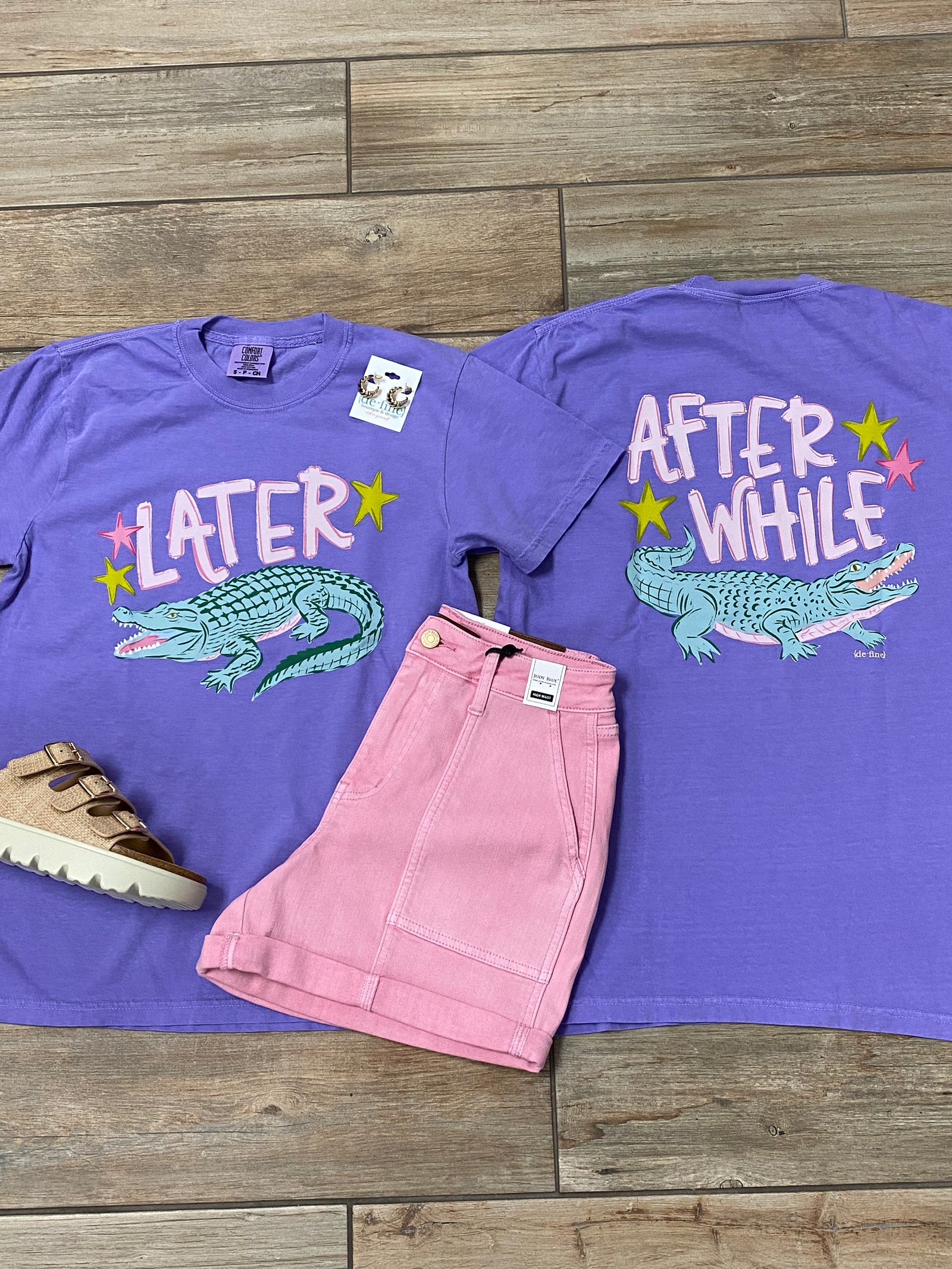 Later Alligator, After While Crocodile Graphic Tee