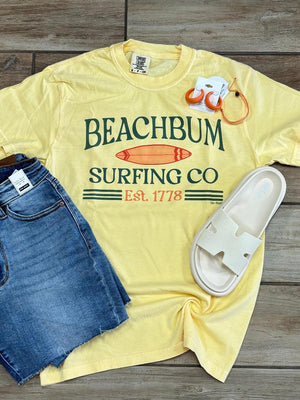 Beach Bum Surfing Co. Graphic Tee and Tank