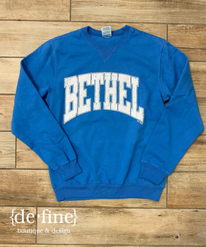 Bethel Collegiate Style Graphic Tee or Sweatshirt