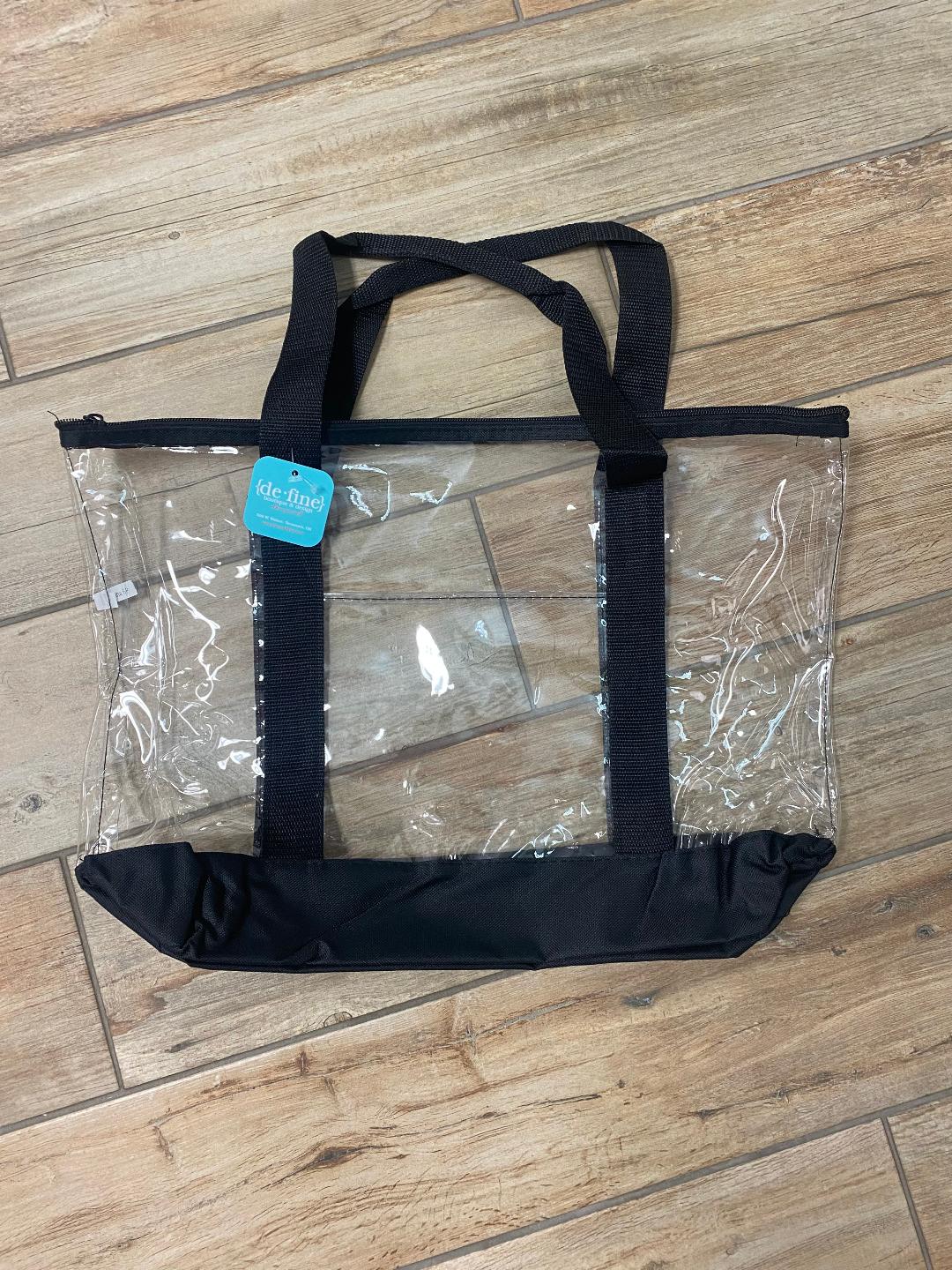 CLEARANCE Clear Totes & Backpacks