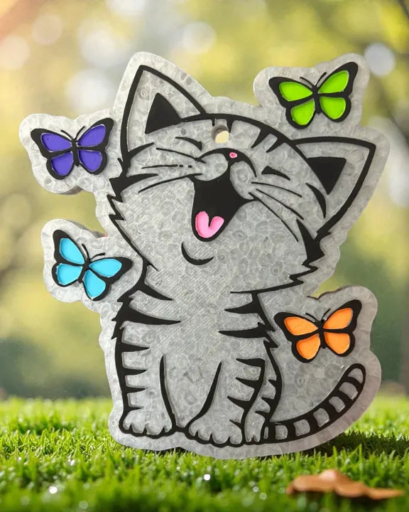 Butterfly Whiskers (Cat) Car Freshies