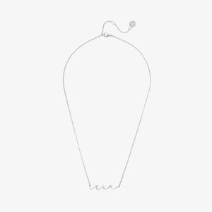 Pura Vida Silver Delicate Wave Necklace