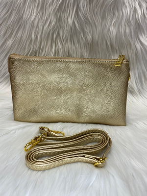 5 Compartment Crossbody or Wristlet in 4 Colors