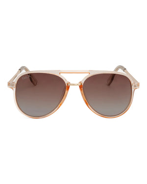 DAX Eyewear Earhart in Cheetah and Clear