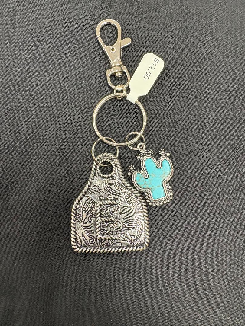 Western Initial Keychains