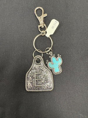 Western Initial Keychains