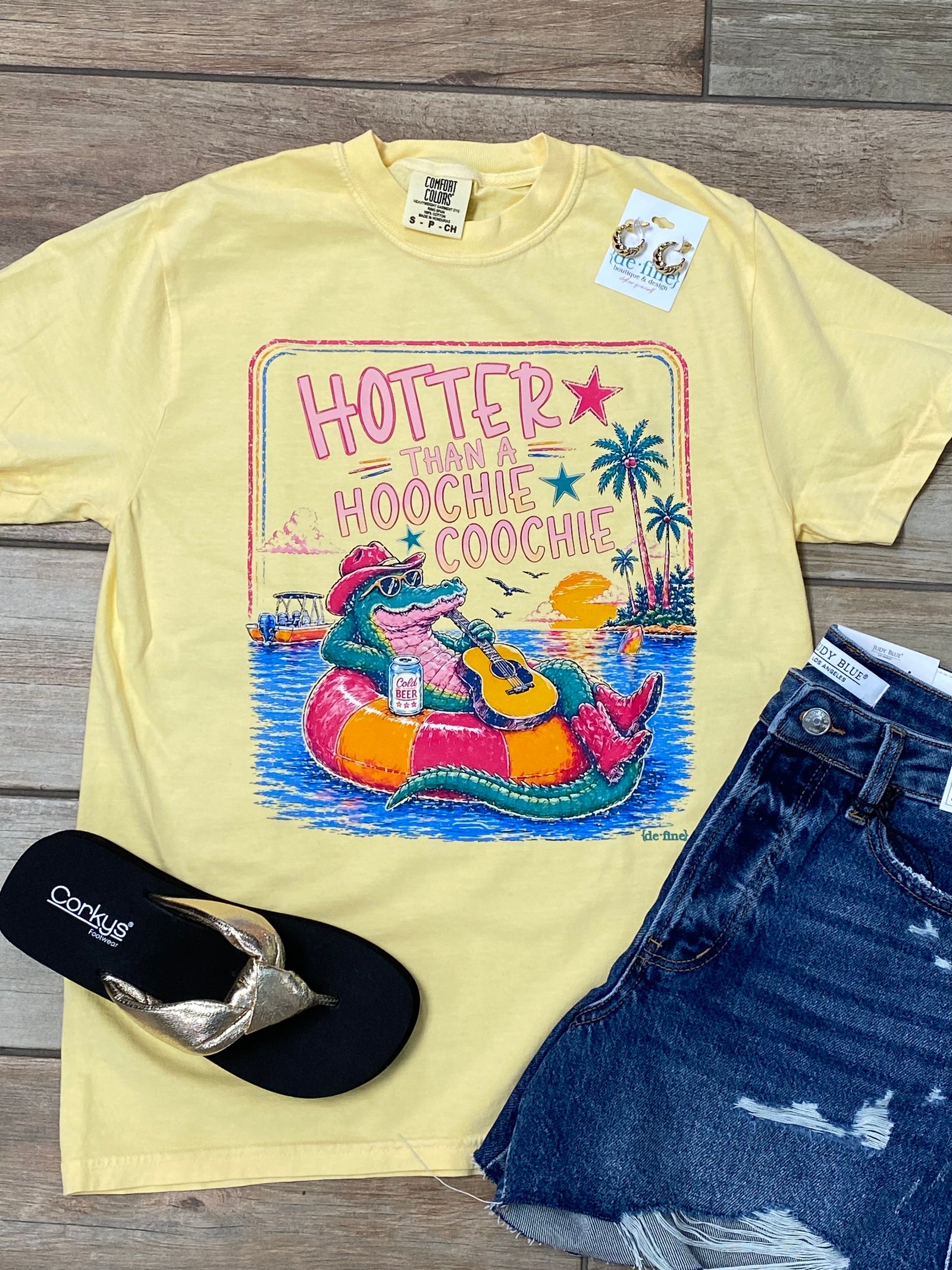 Hotter Than A Hoochie Coochie Graphic Tee