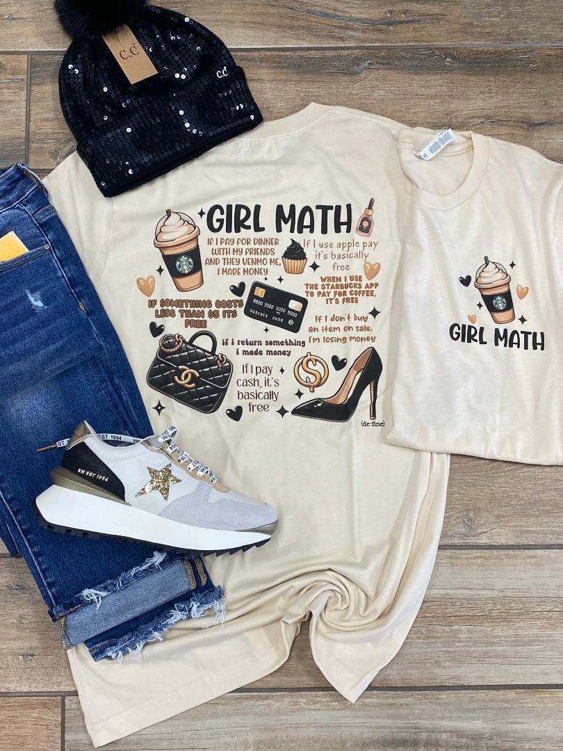 Bougie Girl Math Graphic Tee