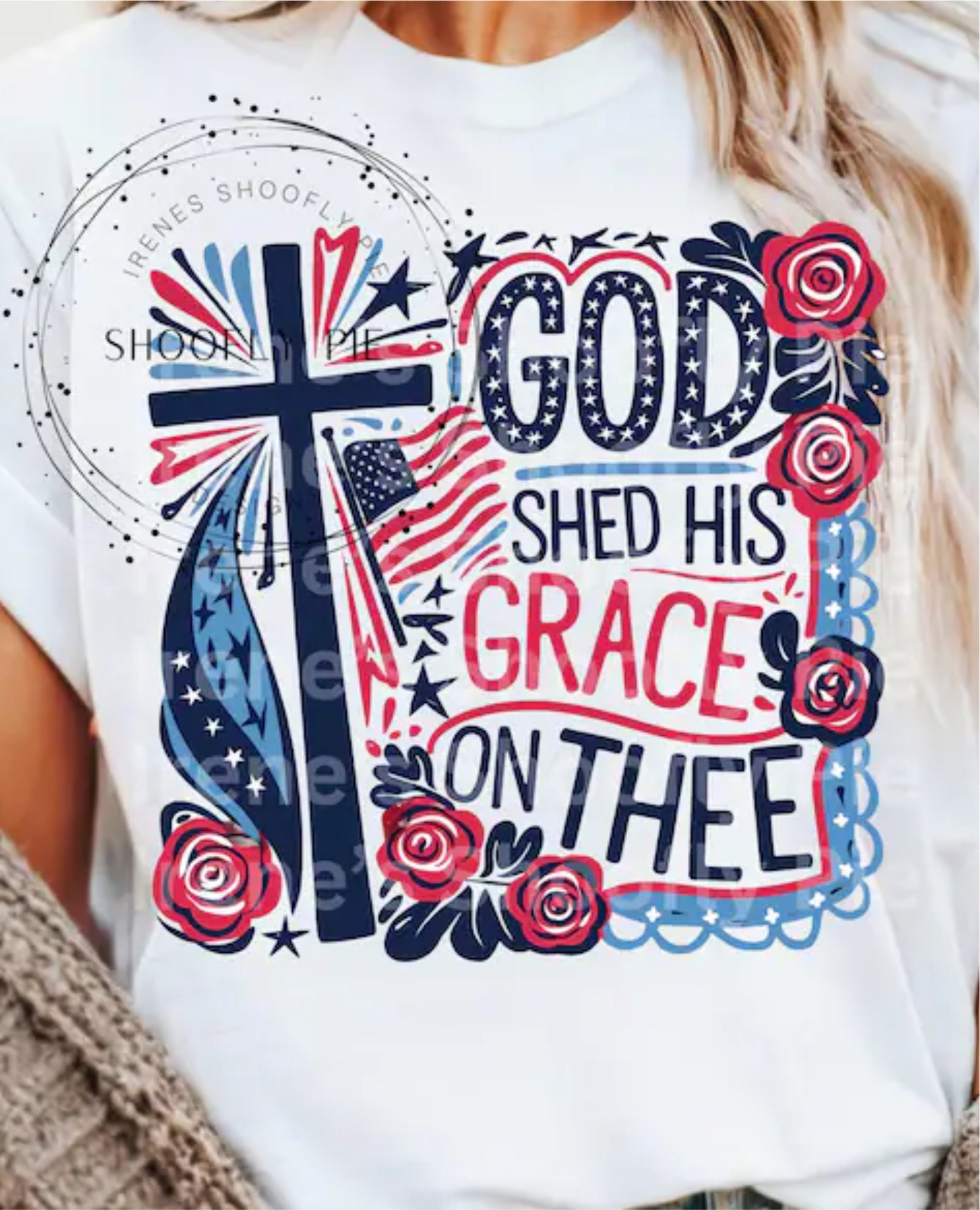 God Shed His Grace on Thee Graphic Tee 2 Colors
