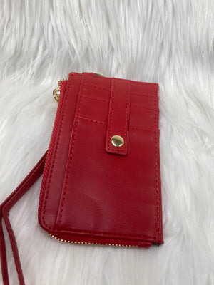 Woven Vegan Leather Wallets 4 Colors