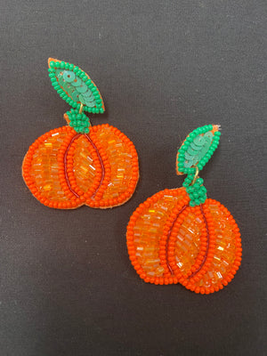 Beaded Fall Earrings