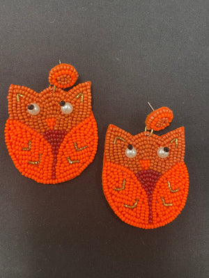 Beaded Fall Earrings