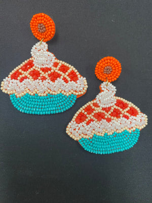 Beaded Fall Earrings