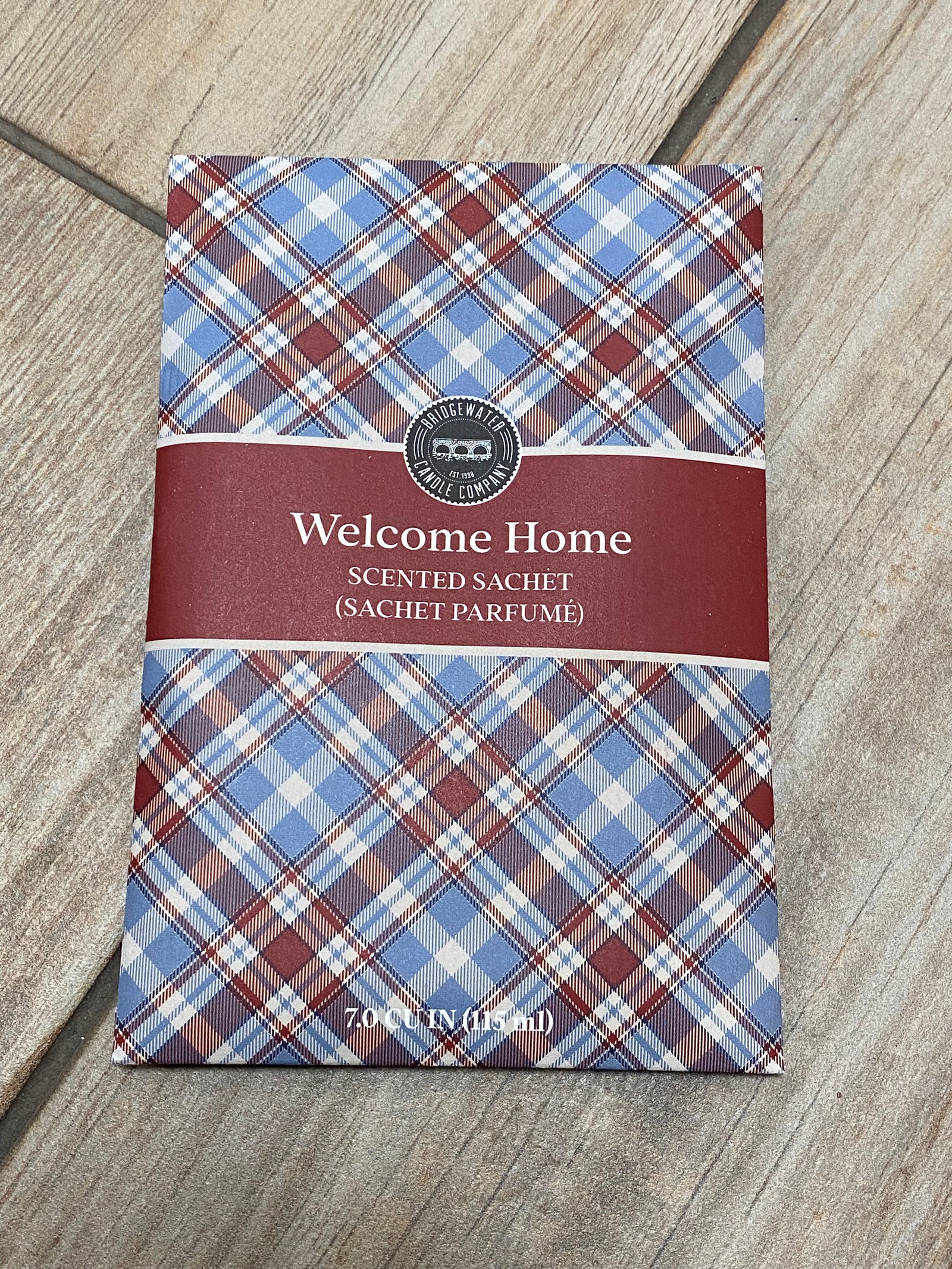 Bridgewater Welcome Home Plaid 7oz Sachet