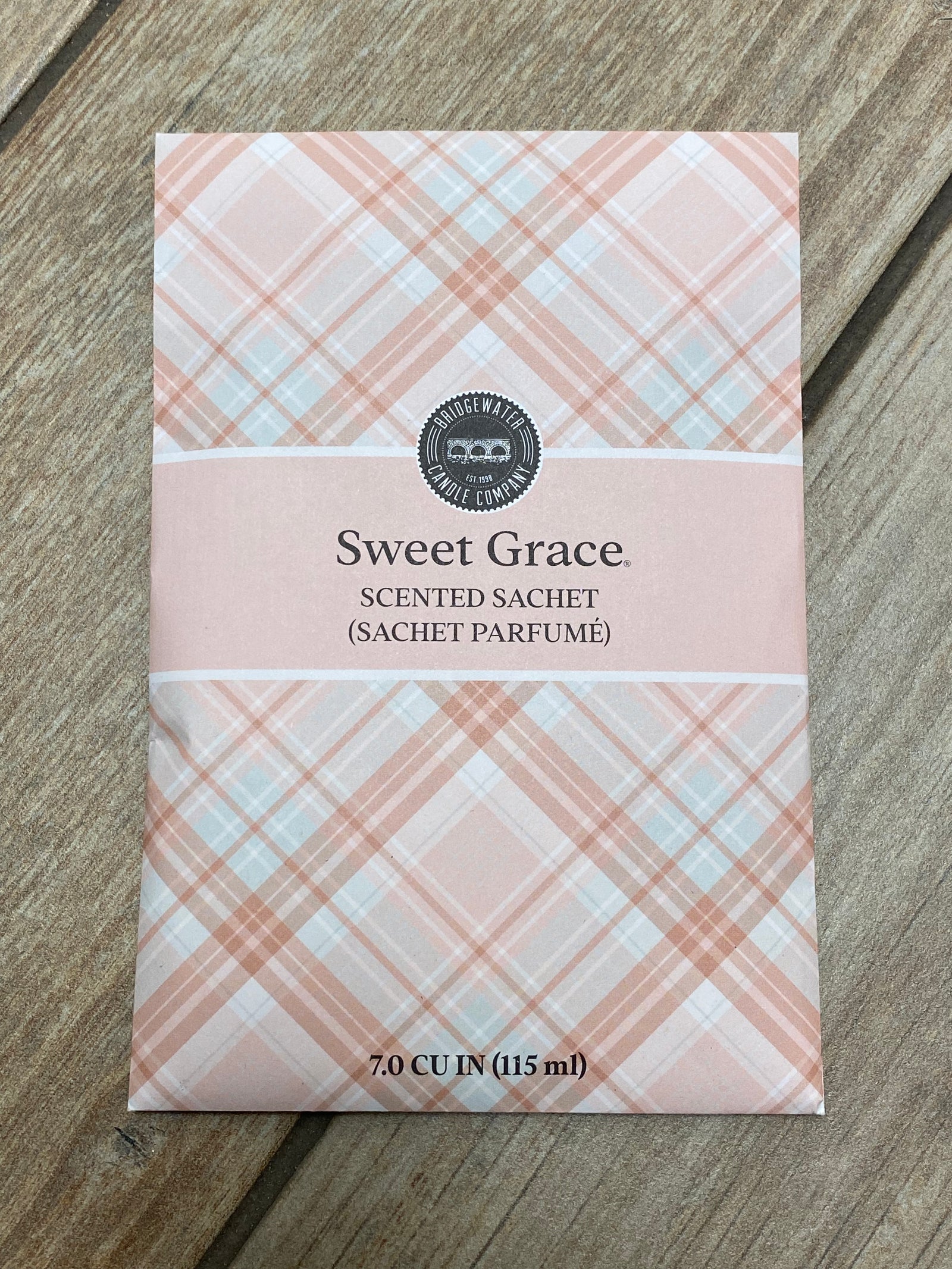 Bridgewater Sweet Grace Plaid 7oz Sachet