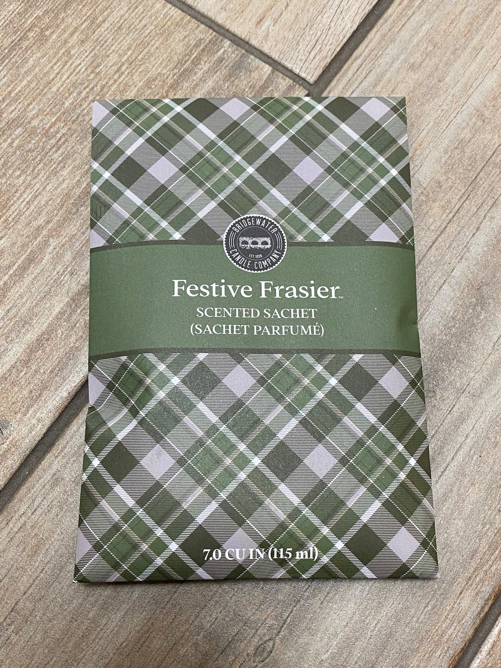 Bridgewater Festive Frasier Plaid 7oz Sachet