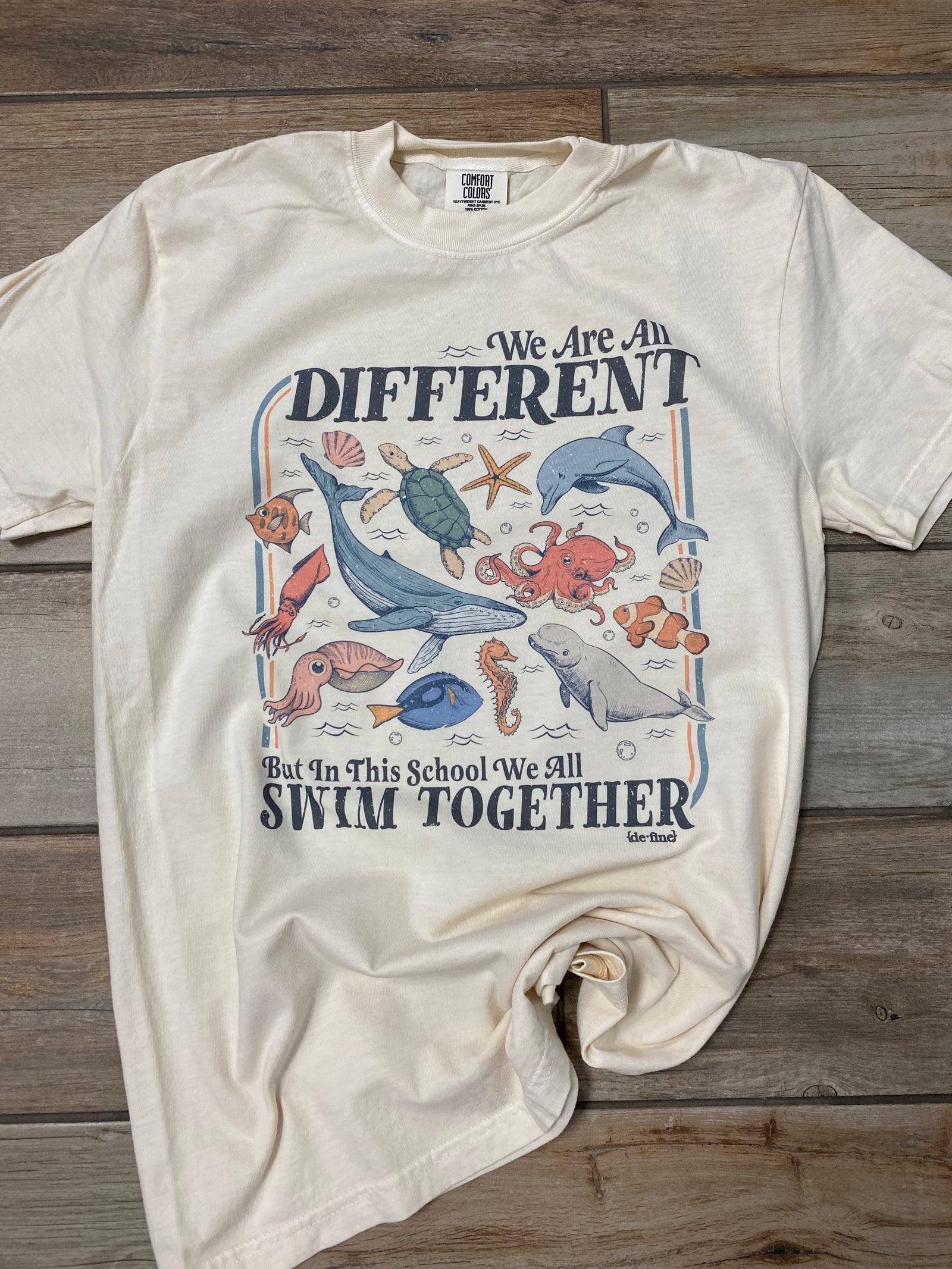 We Are All Different Graphic Tee