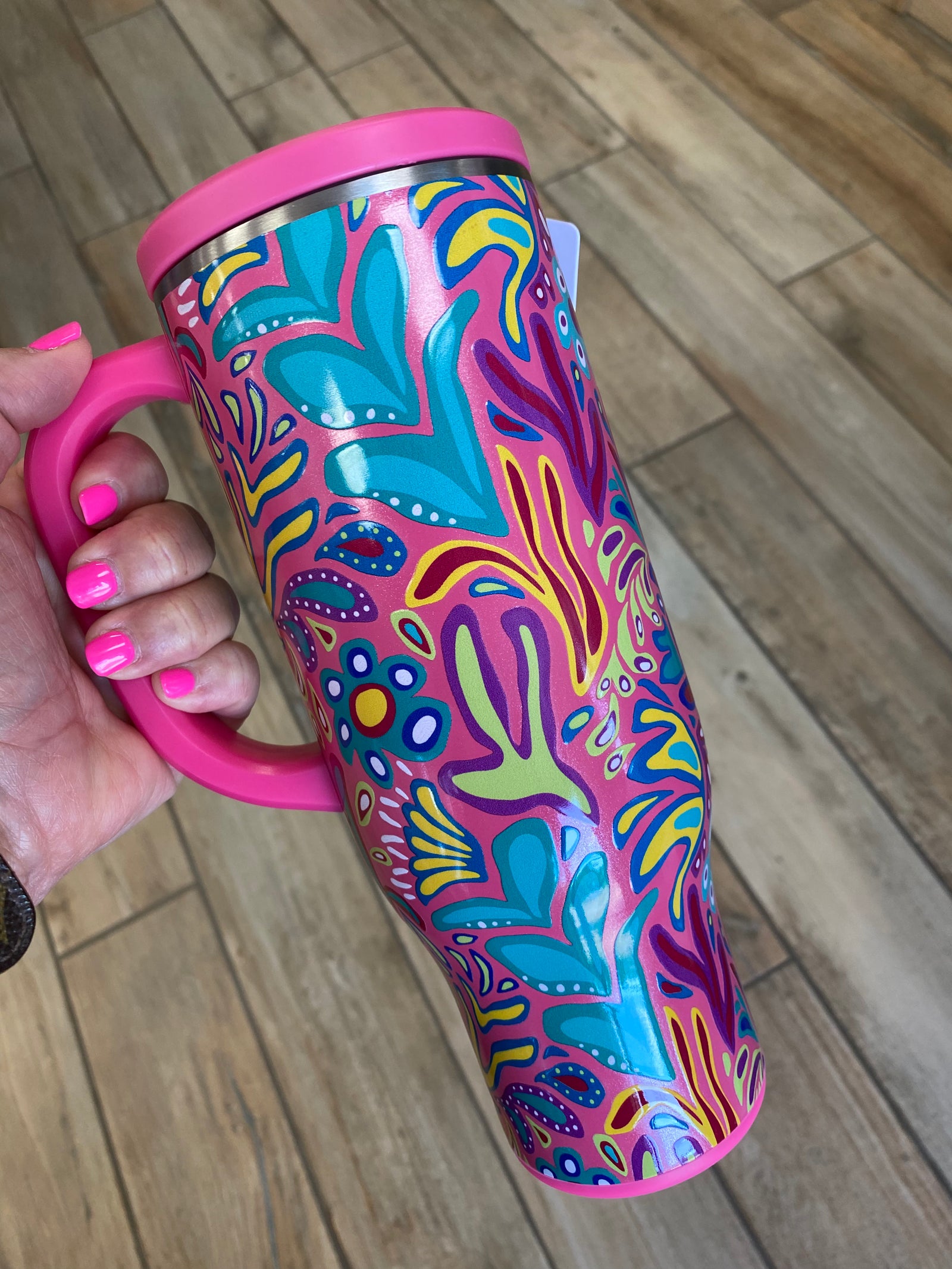 Flora Rosa Mega Mug 30oz