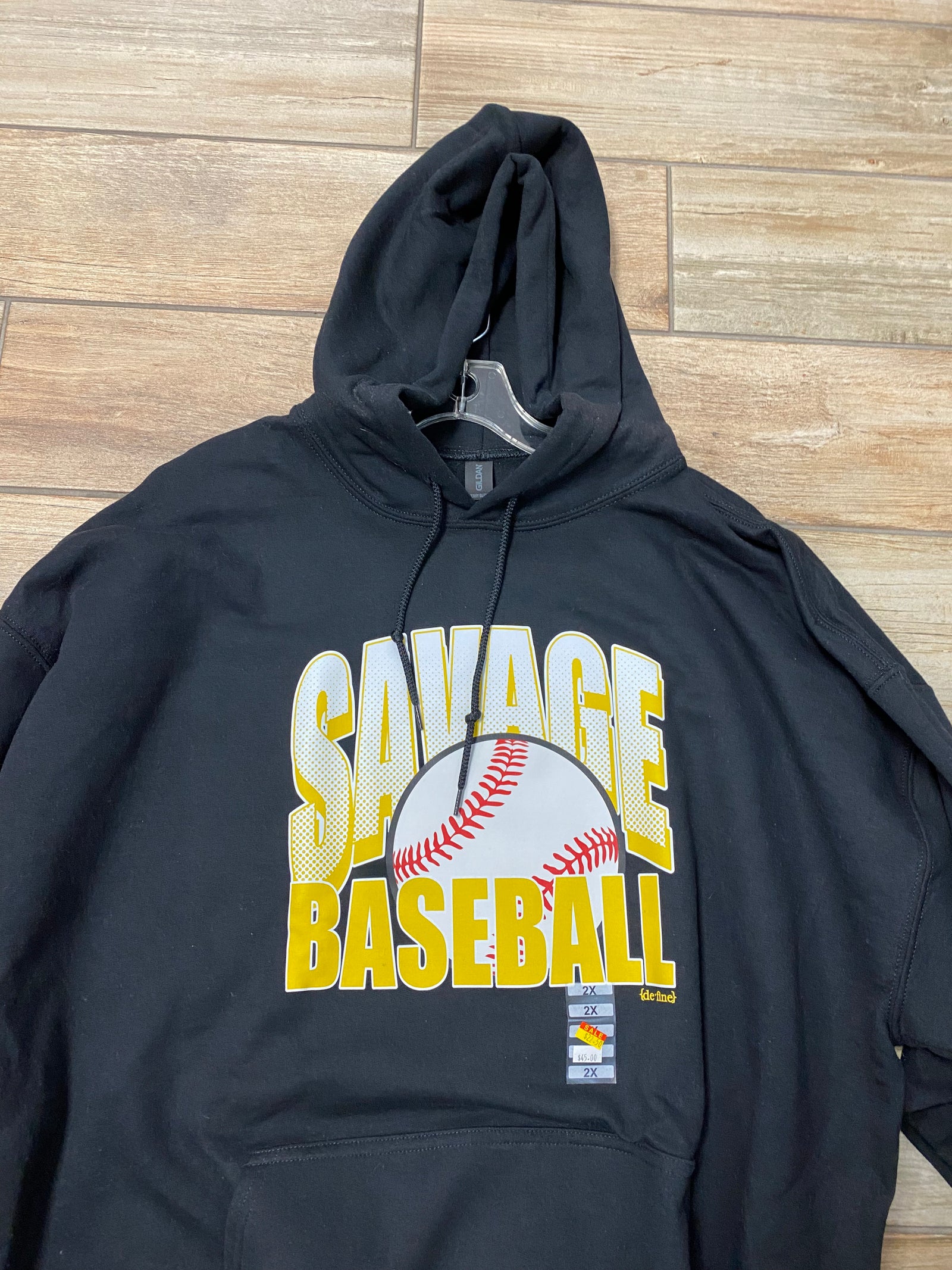 Tecumseh Savage Baseball Graphic Tee or Hoodie