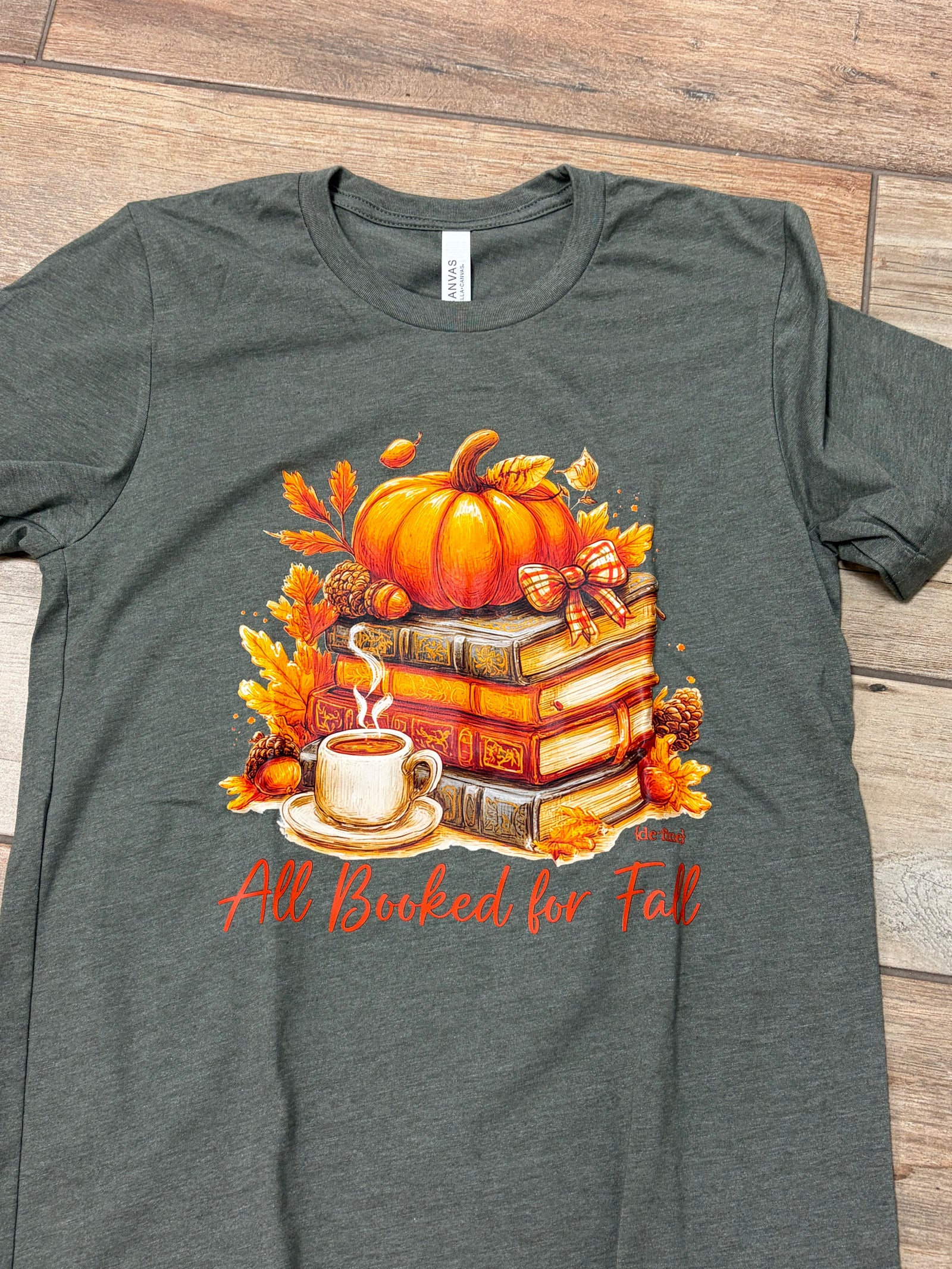 All Booked for Fall Graphic Tee