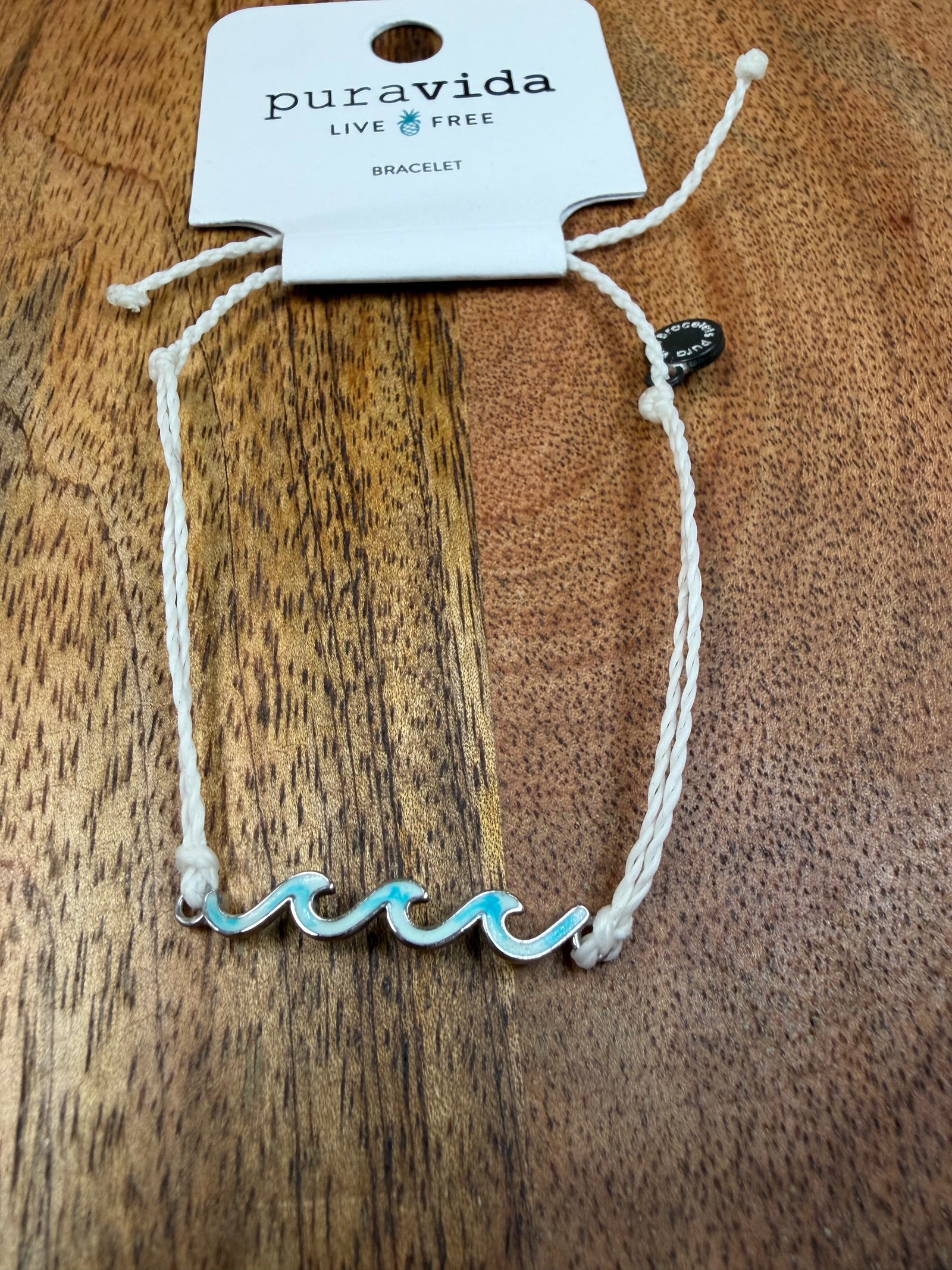 Pura Vida Waves Charm Bracelet