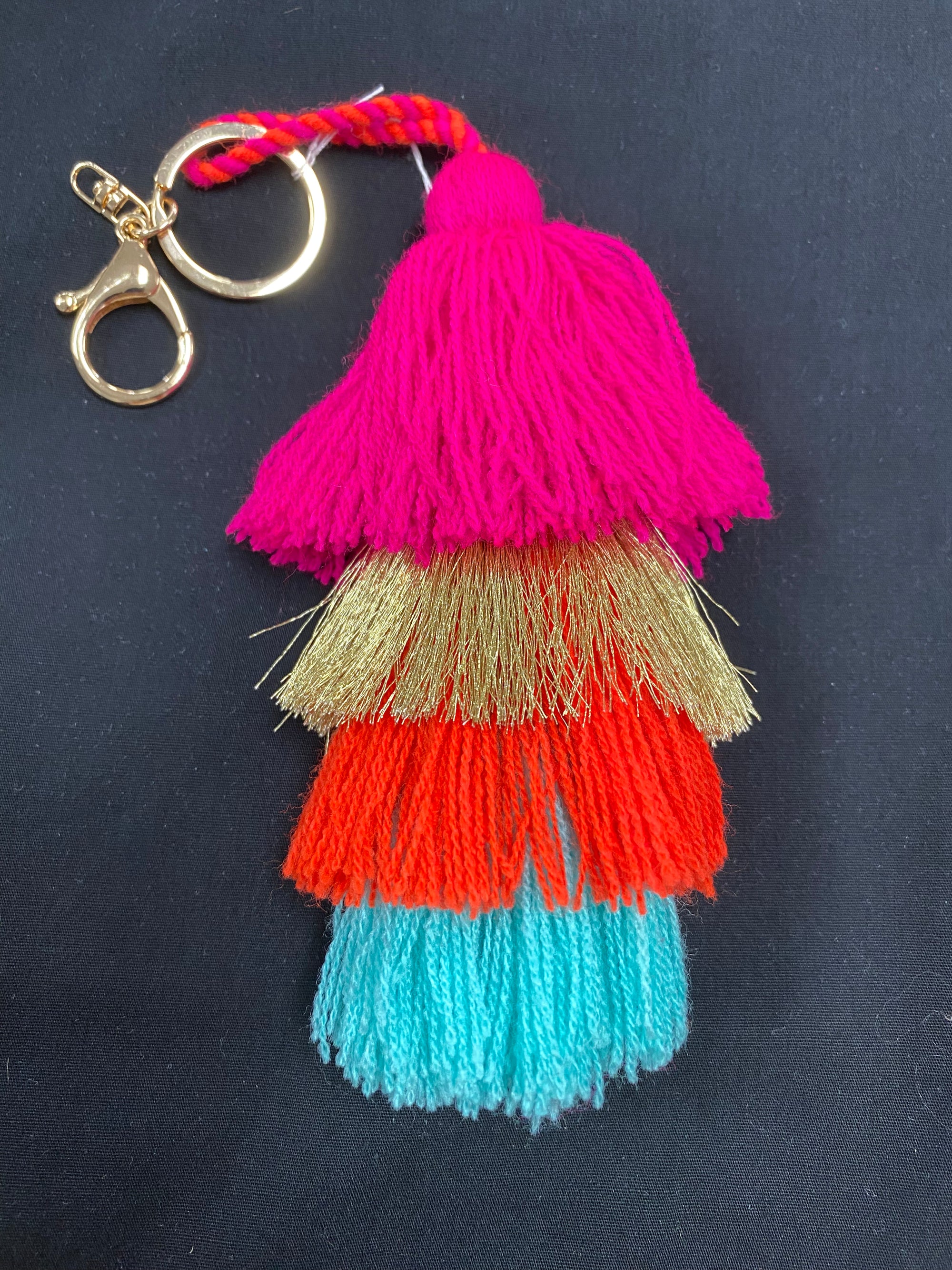 Boho Tassel Keychains