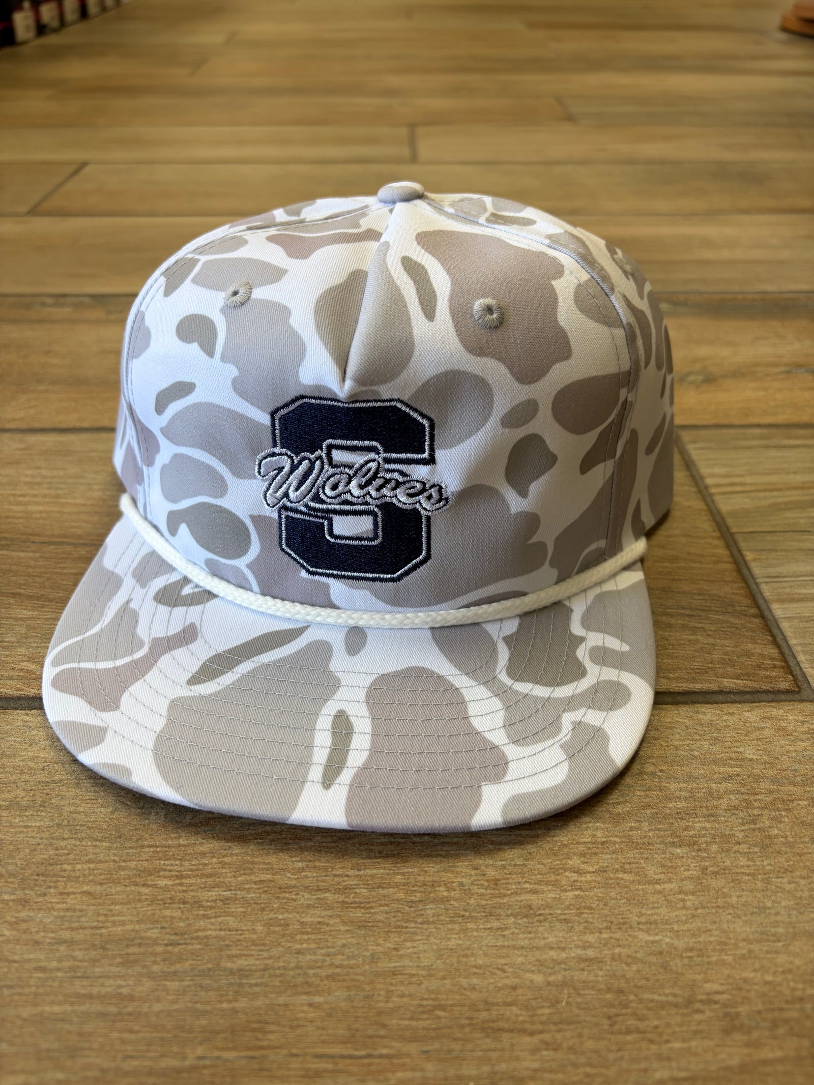 Shawnee Schools - Logo on Camo Hat
